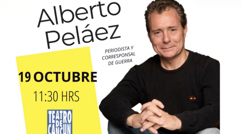 Alberto Peláez en Cancún 19 de octubre Conferencia ¿Como superar los miedos para lograr tus objetivos?
